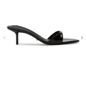 Tony Bianco FIESTA BLACK PATENT Heels Black Size 6 NIB
